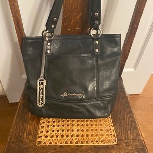 B Makowsky leather shoulder bag.  Good used condition